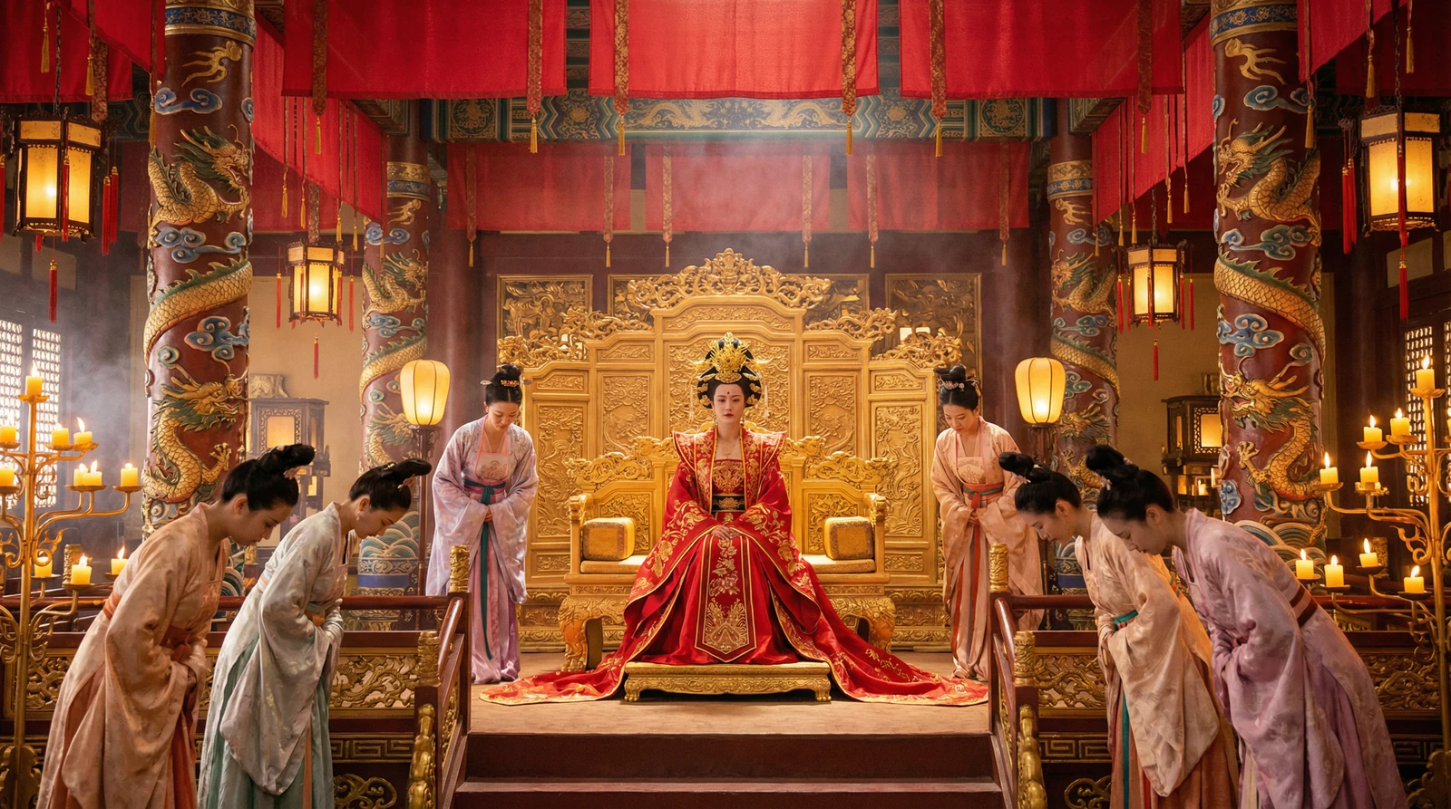 黄色仓库国产视频栏目古装宫廷大戏拍摄现场